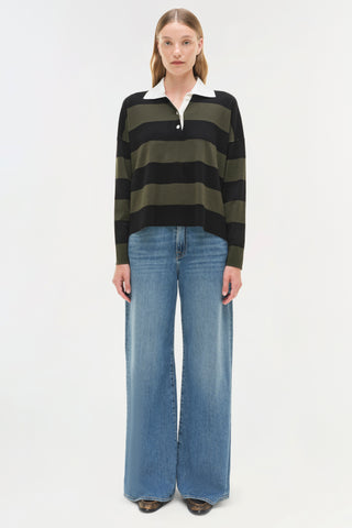 Carson Knit Rugby Polo