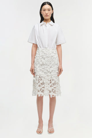 Colette Applique Midi Dress