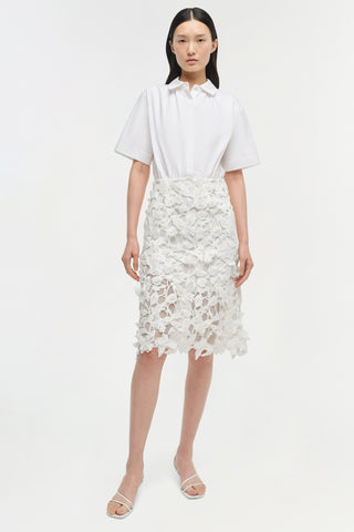 Colette Applique Midi Dress