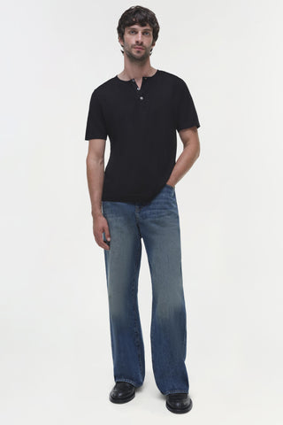 Hayes Silk Linen Henley