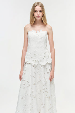 Audrey Embroidered Midi Dress