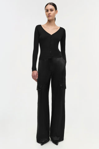 Darlene Silk Cashmere Cardigan