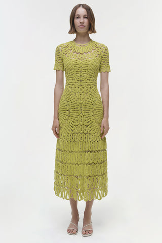 Lorelai Embroidered Midi Dress