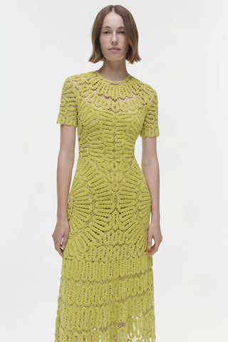 Lorelai Embroidered Midi Dress