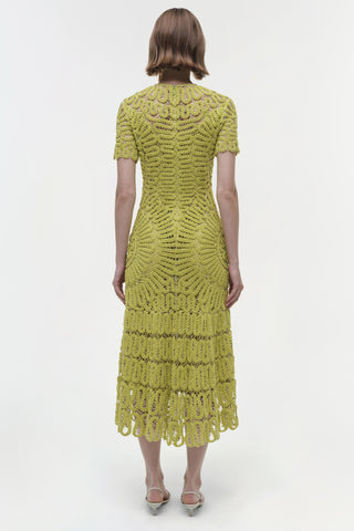 Lorelai Embroidered Midi Dress