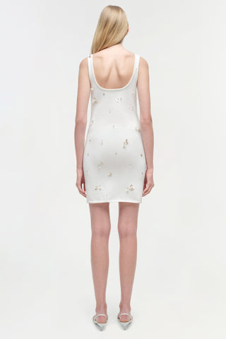 Rue Embellished Knit Mini Dress