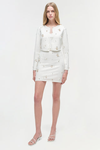 Zadie Embellished Cropped Cardigan
