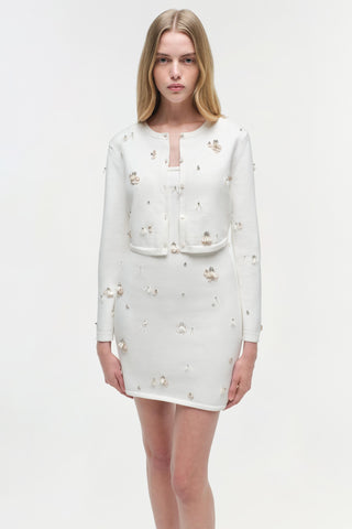 Zadie Embellished Cropped Cardigan