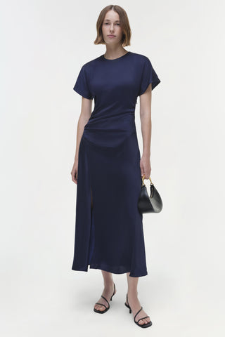 Marabella Satin Midi Dress