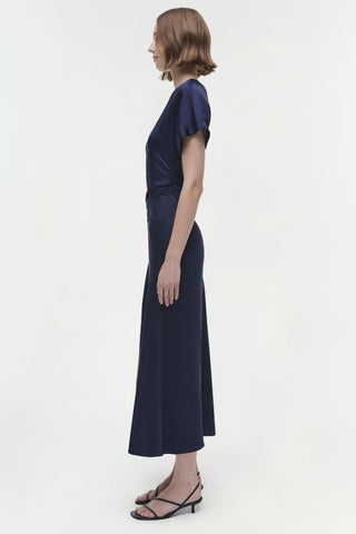 Marabella Satin Midi Dress