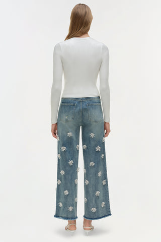 Jude Wide Crop Jean