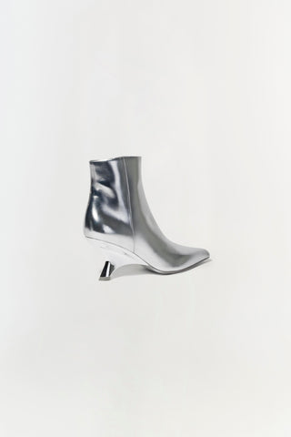 Shadow Metallic Bootie