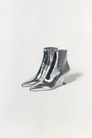 Shadow Metallic Bootie