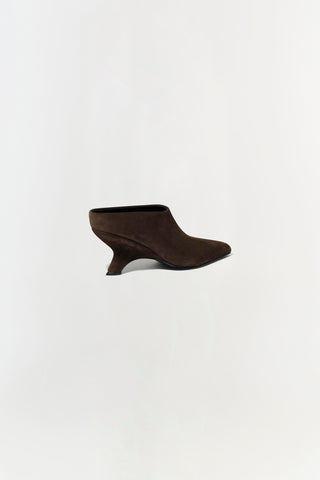 Shadow Suede Mule