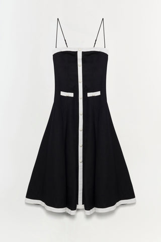 Cordelia Linen Midi Dress