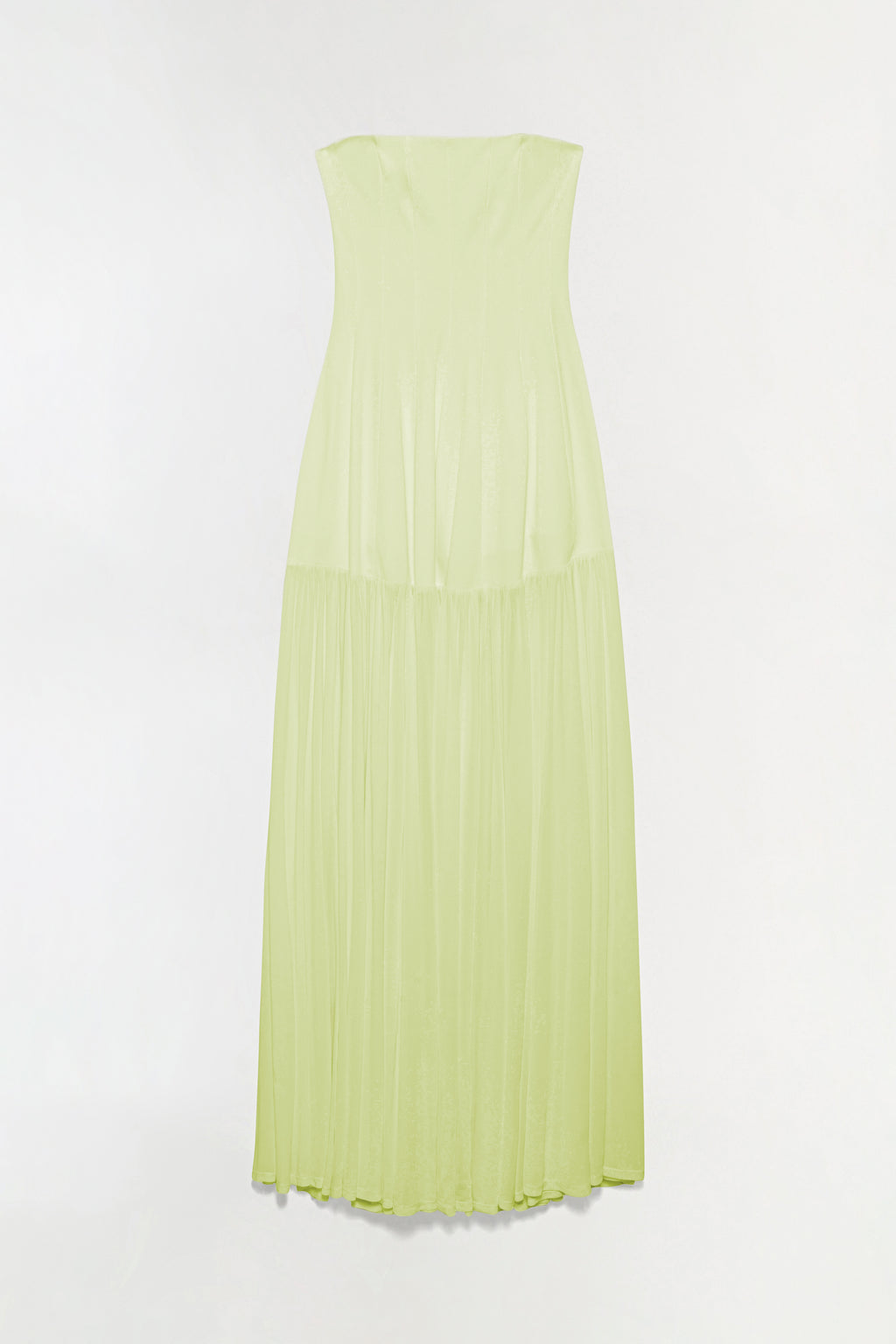 Sandrine Draped Jersey Bustier Midi Dress – SIMKHAI