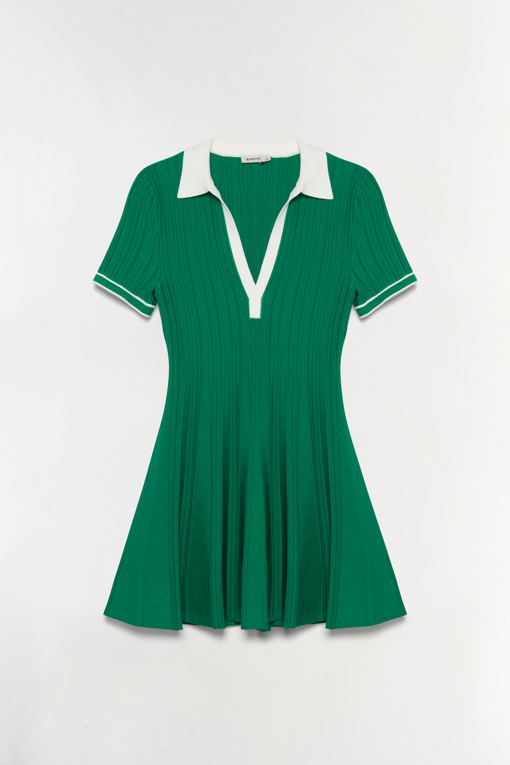 Page Knit Polo Mini Dress – SIMKHAI