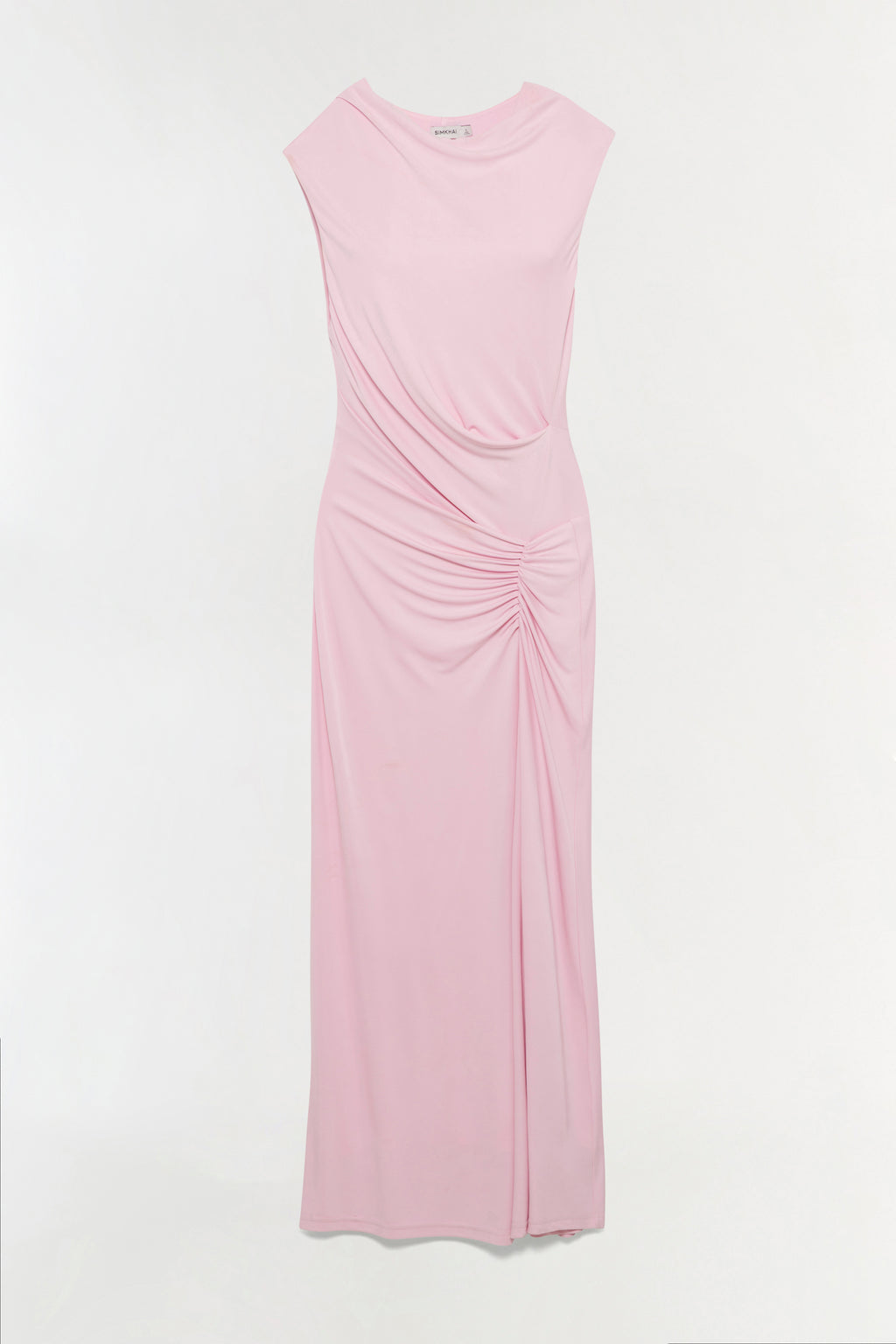 simkhai shanelle draped jersey midi dress Draped Jersey Dresses