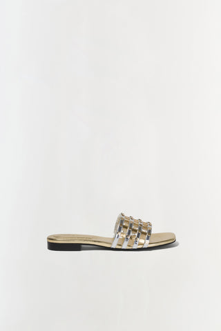 Rivet Flat Sandal