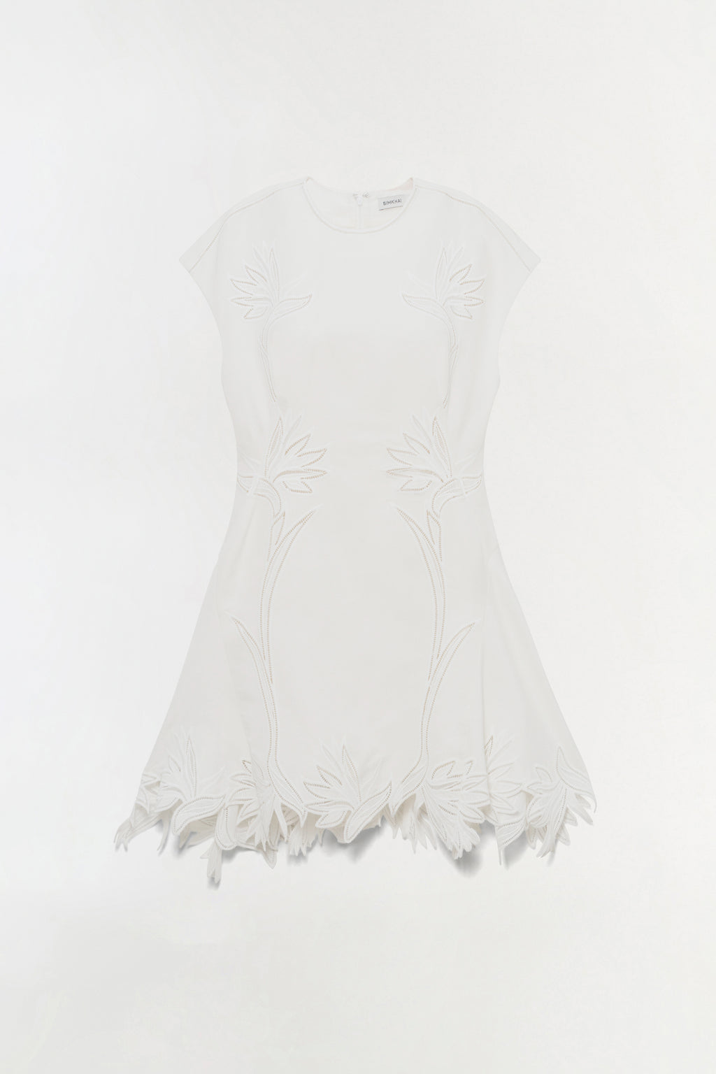 Raquel Embroidered Mini Dress – SIMKHAI Raquel Embroidered Mini Dress – SIMKHAI