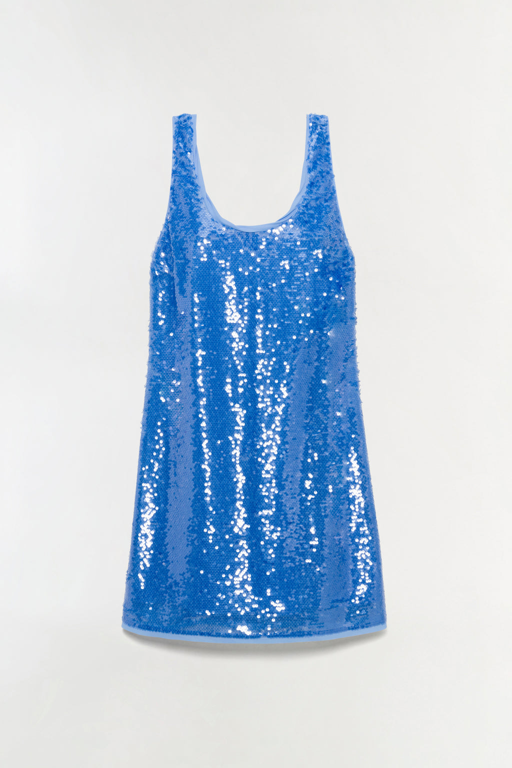 SIMKHAI Women's Stacie Sequin Mini Dress in Periwinkle, Size 2
