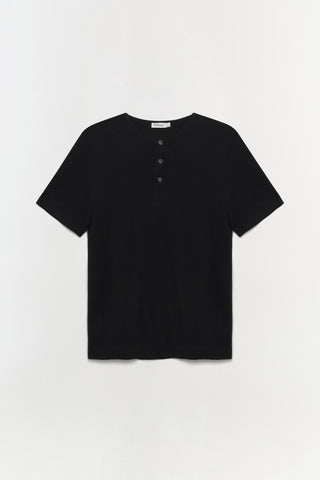 Hayes Silk Linen Henley