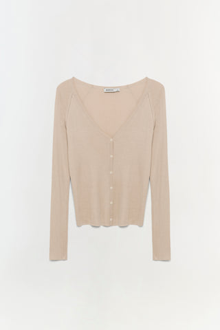 Darlene Silk Cashmere Cardigan