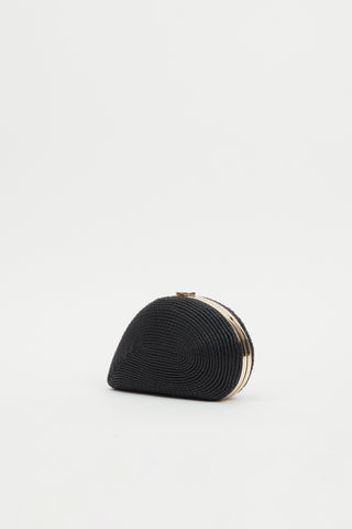Bridget Corded Shell Clutch