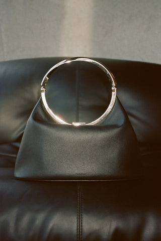 Luca Leather Top Handle Bag