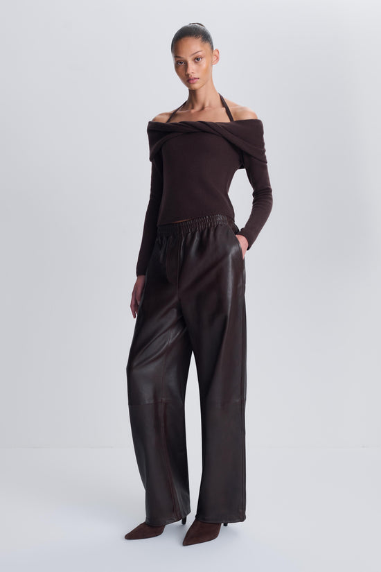 Corrine Leather Pant