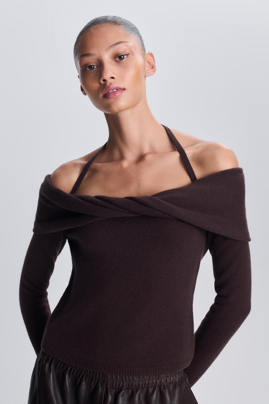 Cambria Off Shoulder Knit Top