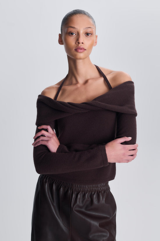 Cambria Off Shoulder Knit Top