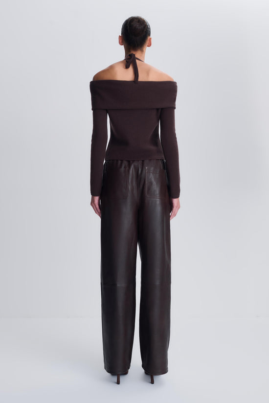 Corrine Leather Pant