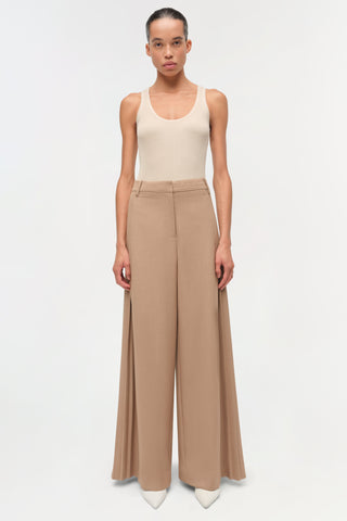 Romy Pleated Suiting Pant