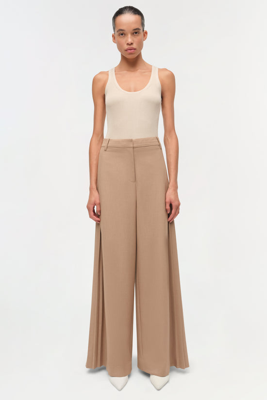 Romy Pleated Suiting Pant