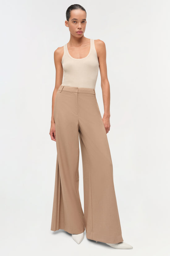 Romy Pleated Suiting Pant