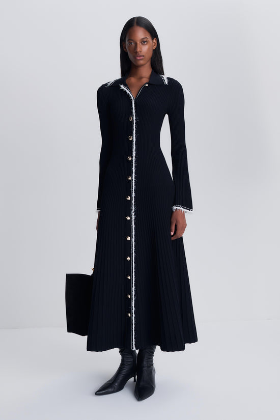 Orelia Compact Knit Midi Dress