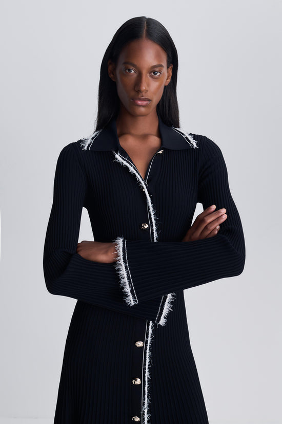 Orelia Compact Knit Midi Dress