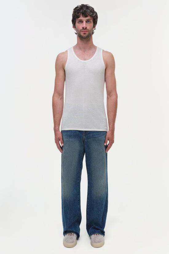 Idris Silk Linen Tank