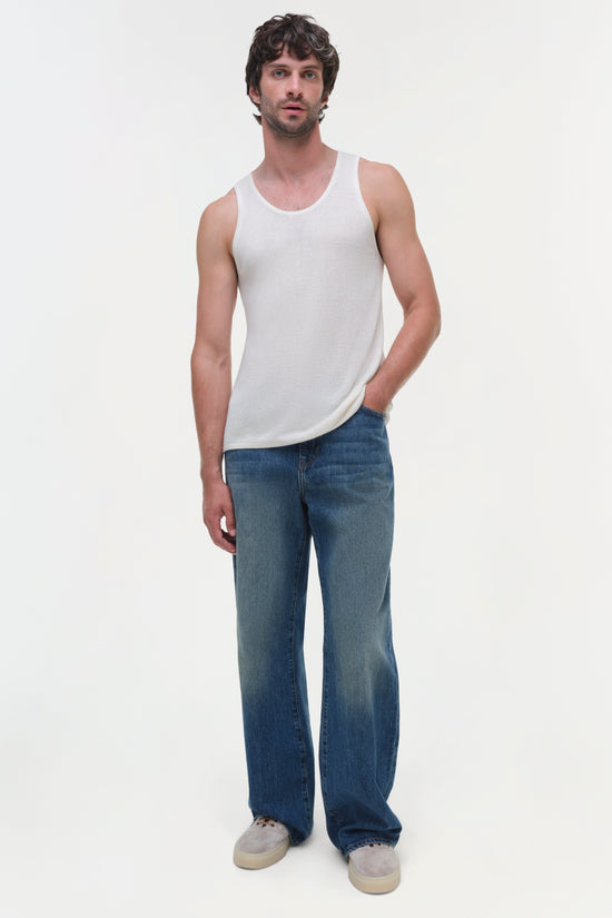 Idris Silk Linen Tank