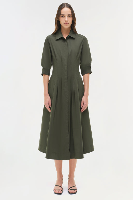 Jazz Cotton Midi Dress