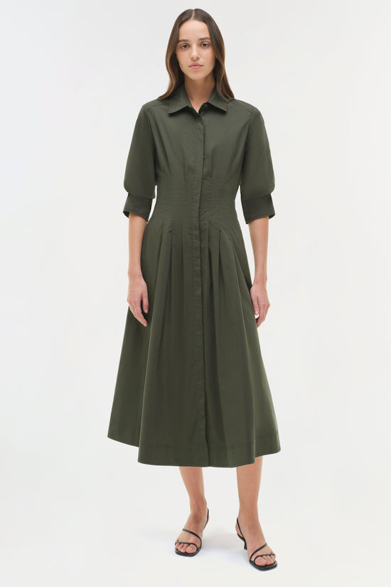 Jazz Cotton Midi Dress