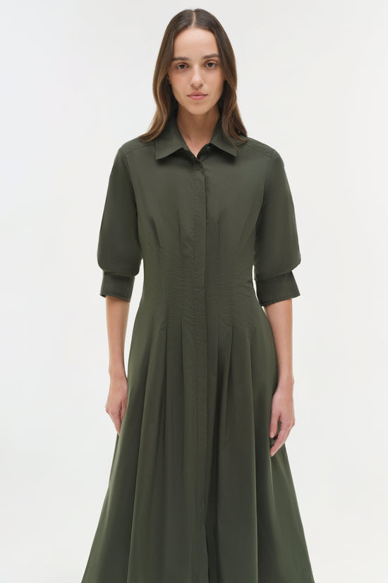 Jazz Cotton Midi Dress