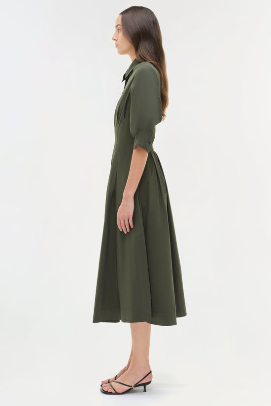 Jazz Cotton Midi Dress