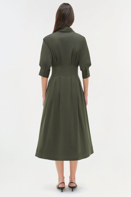 Jazz Cotton Midi Dress