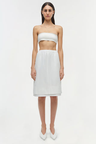 Aubria Cotton Midi Skirt