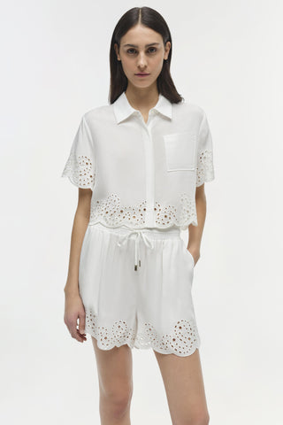 Amelie Embroidered Short