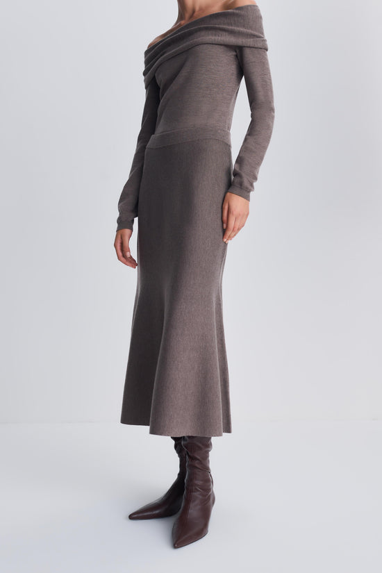Atwood Merino Wool Trumpet Skirt