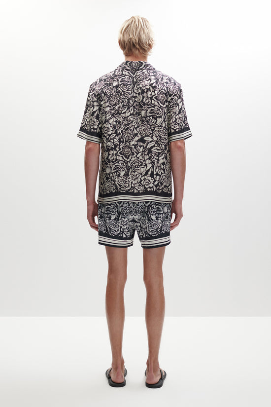 Clarke Printed Silk Shirt