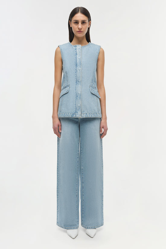 Charley Denim Top